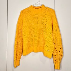 Yellow sweater